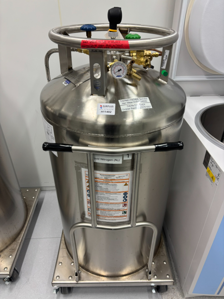 Image of Chart Eurocyl Liquid Nitrogen Tank Cryo Storage